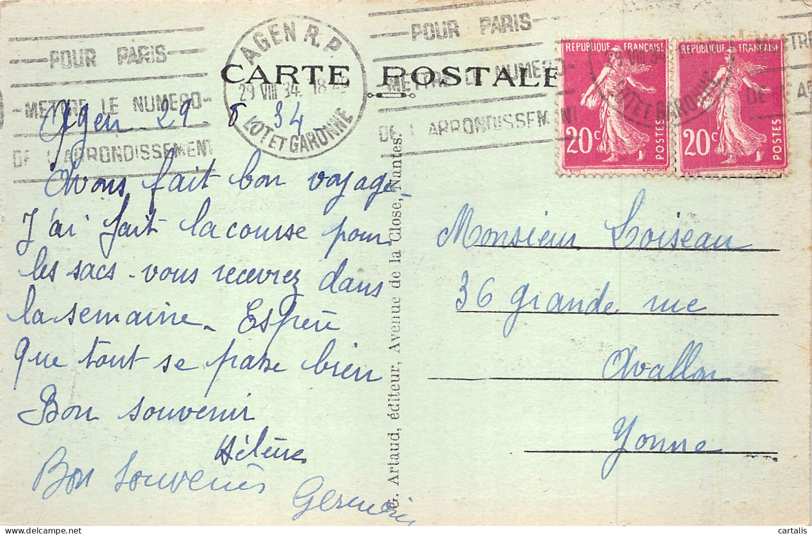 47-AGEN-N°C-4355-E/0327 - Agen