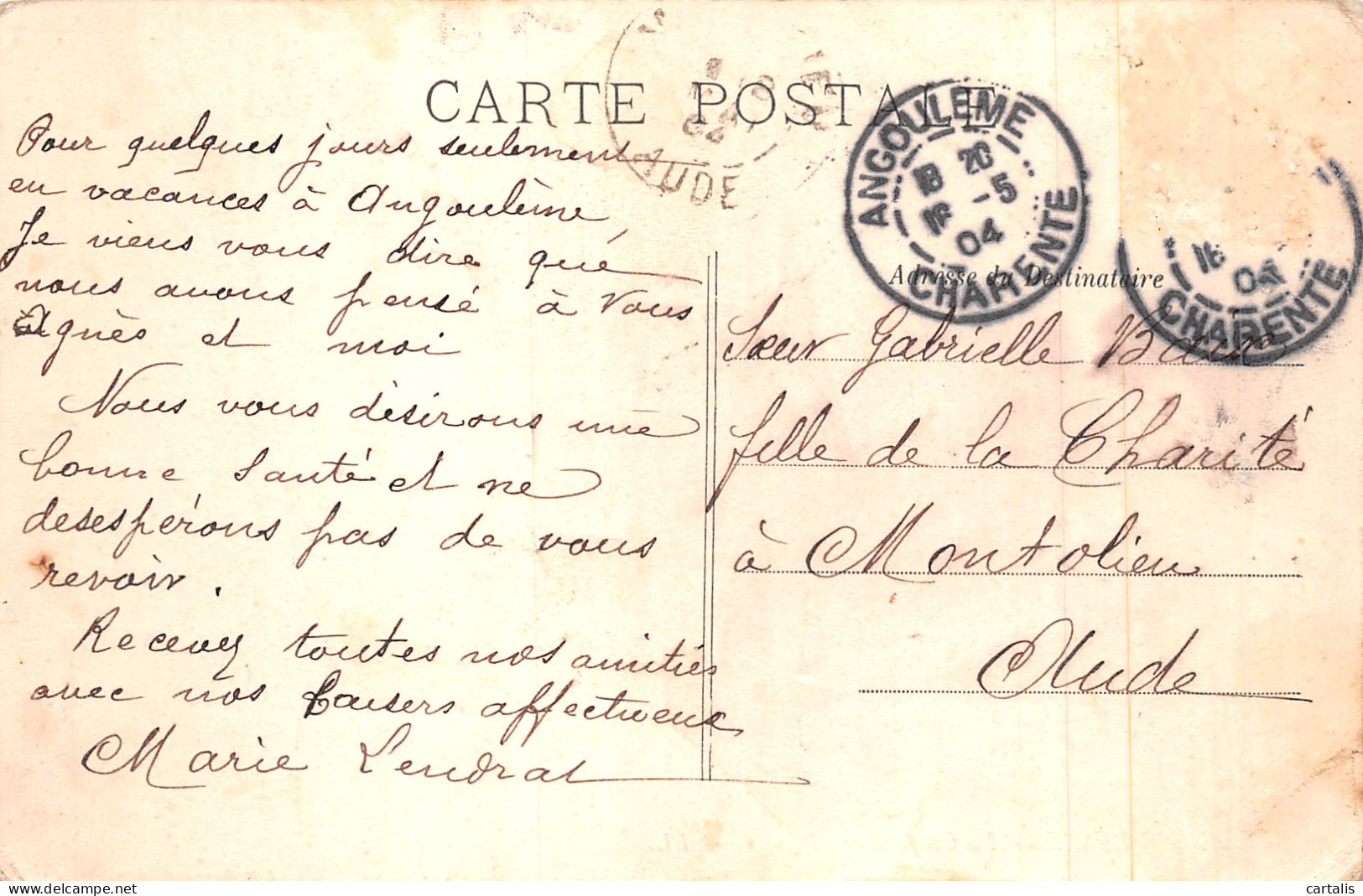 16-ANGOULEME-N°C-4355-E/0207 - Angouleme
