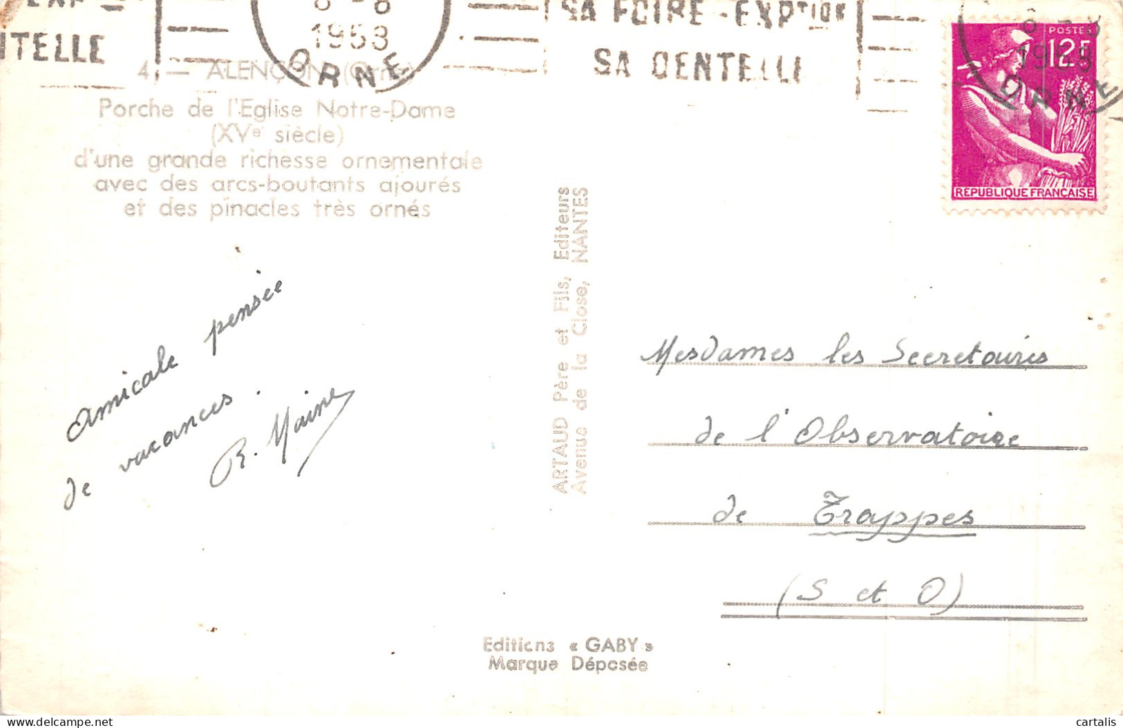 61-ALENCON-N°C-4355-E/0099 - Alencon