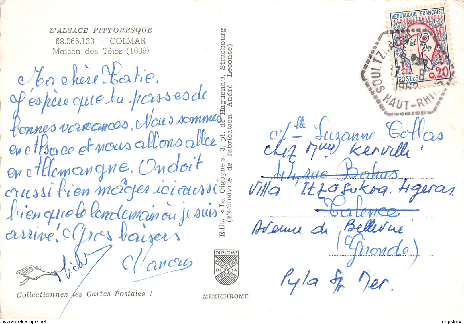 68-COLMAR-N°T2760-D/0033 - Colmar