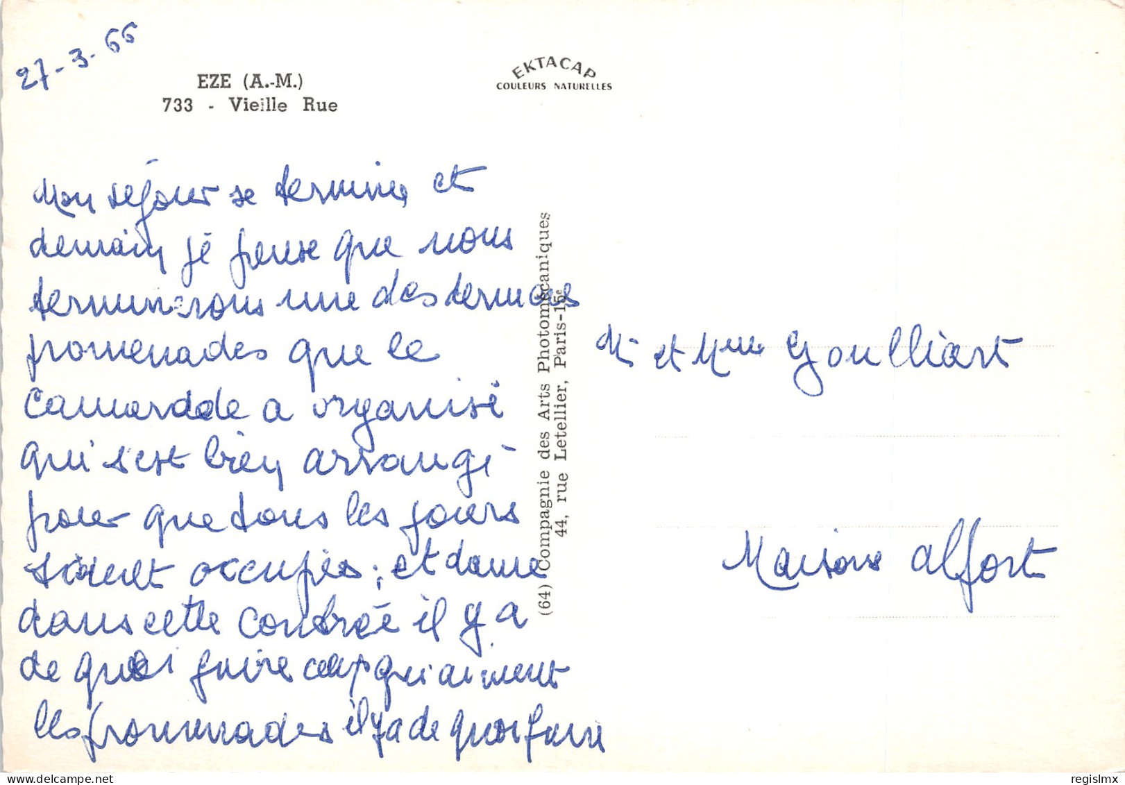 06-EZE-N°T2761-A/0313 - Eze