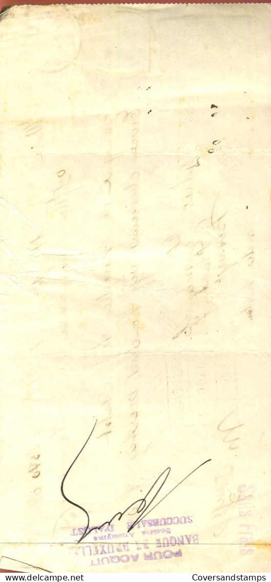 Wisselbrief / Lettre De Change - Wechsel