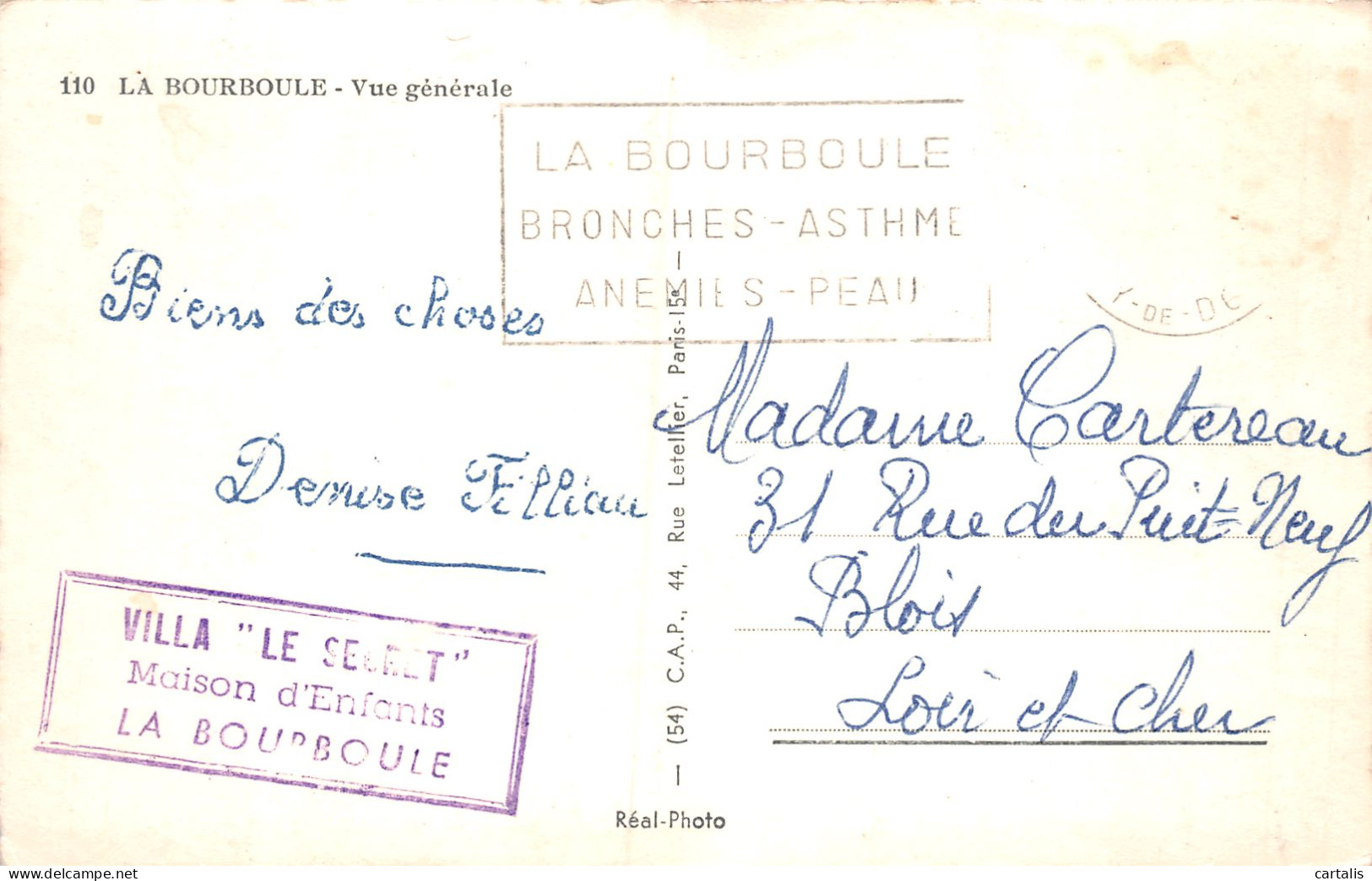 63-LA BOURBOULE-N°LP5121-A/0147 - La Bourboule