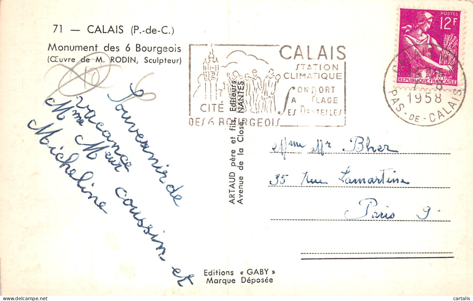 62-CALAIS-N°LP5121-A/0035 - Calais