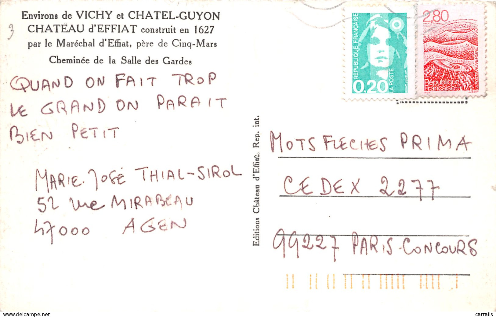 63-CHATEL GUYON-N°LP5122-A/0263 - Châtel-Guyon