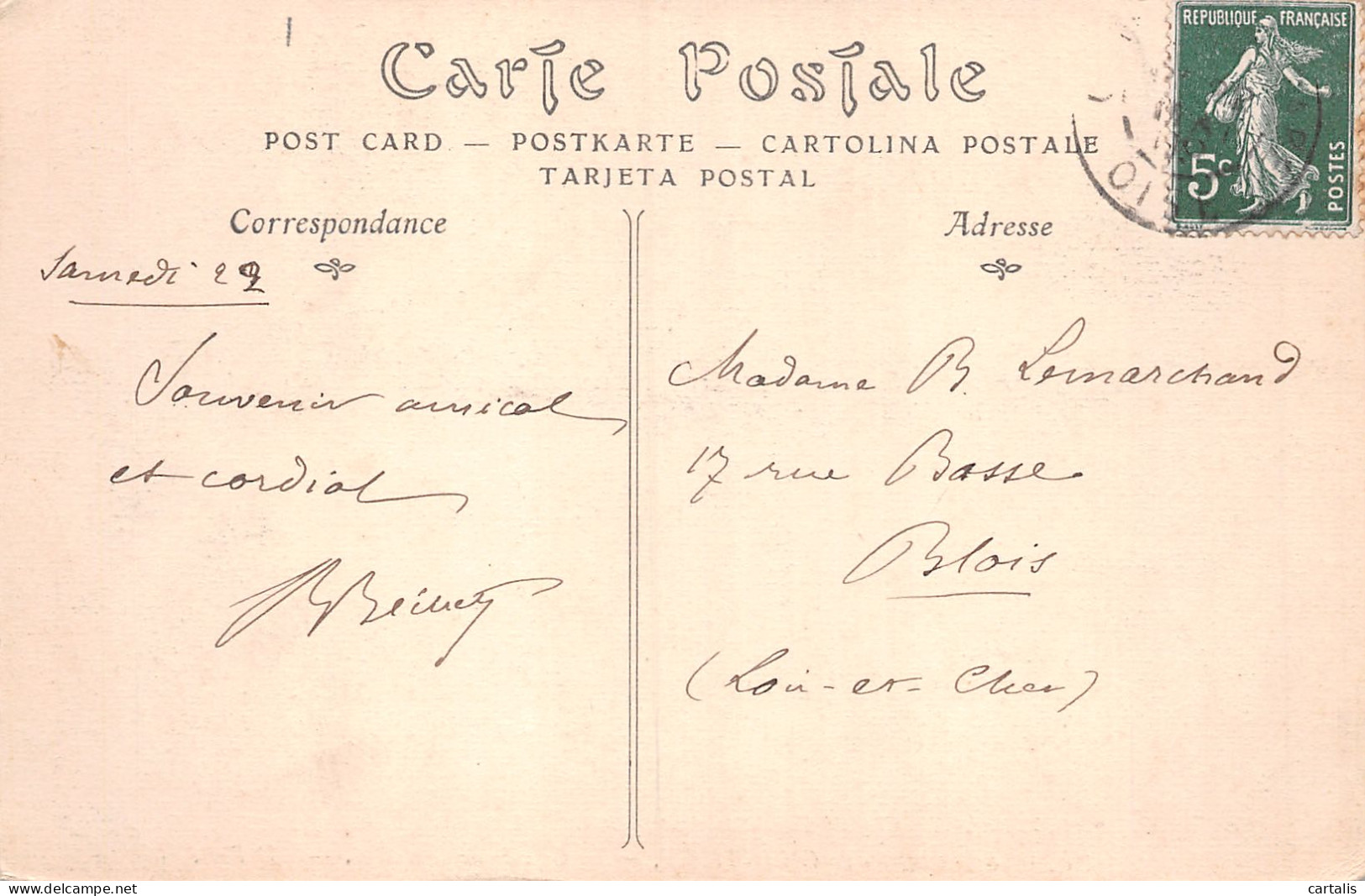 60-CHANTILLY-N°LP5122-A/0001 - Chantilly