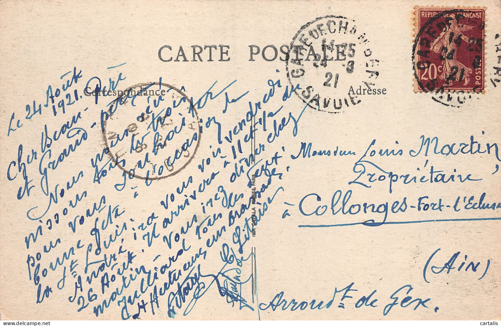 73-CHAMBERY-N°LP5122-E/0175 - Chambery
