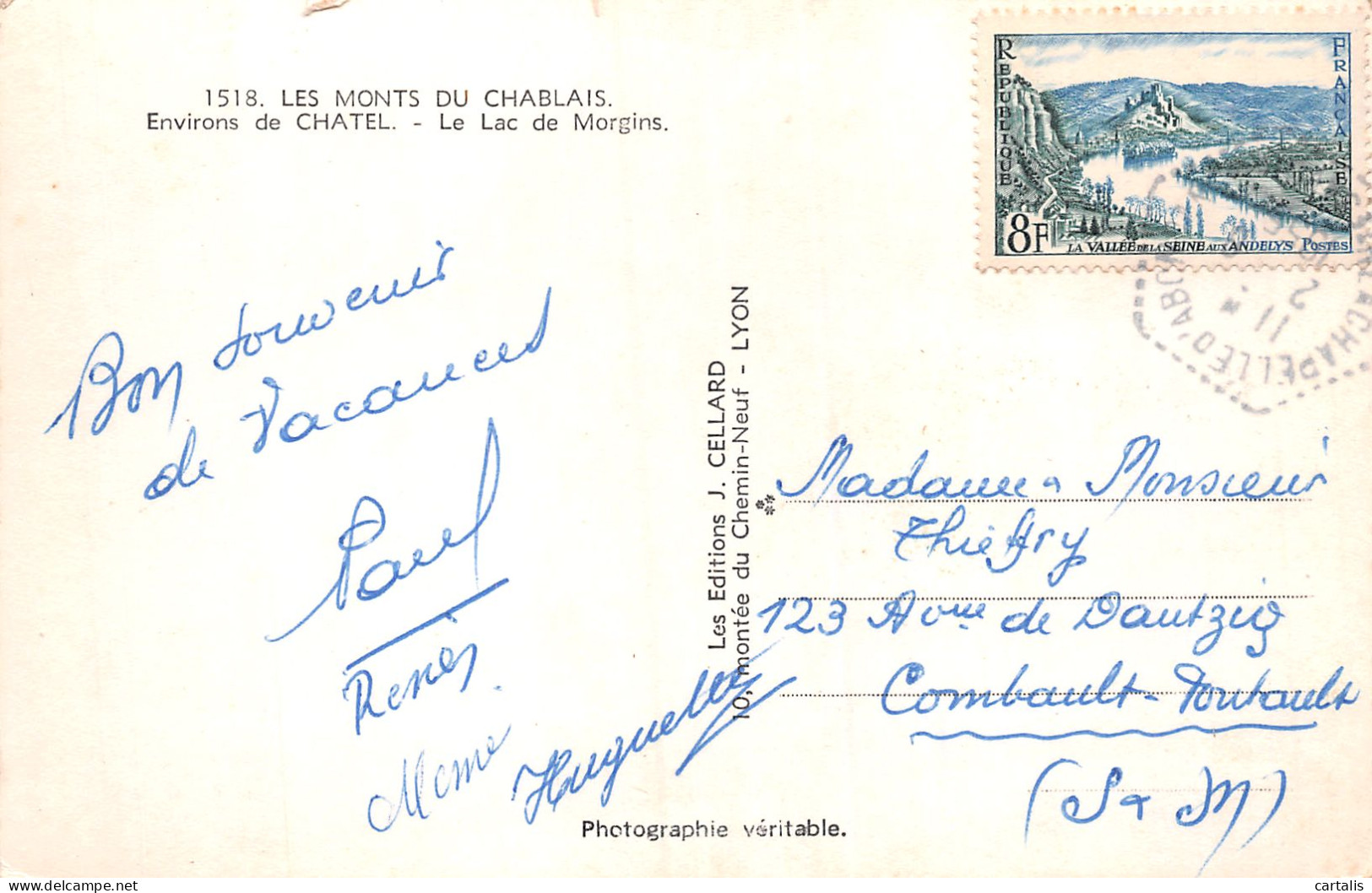 74-CHATEL-N°LP5122-D/0339 - Châtel