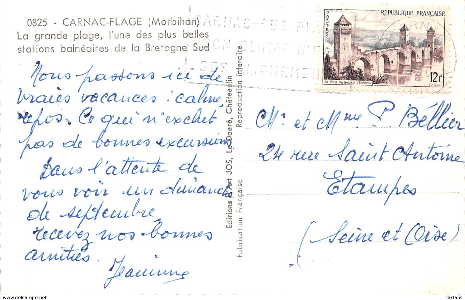 56-CARNAC-N°LP5123-E/0053 - Carnac
