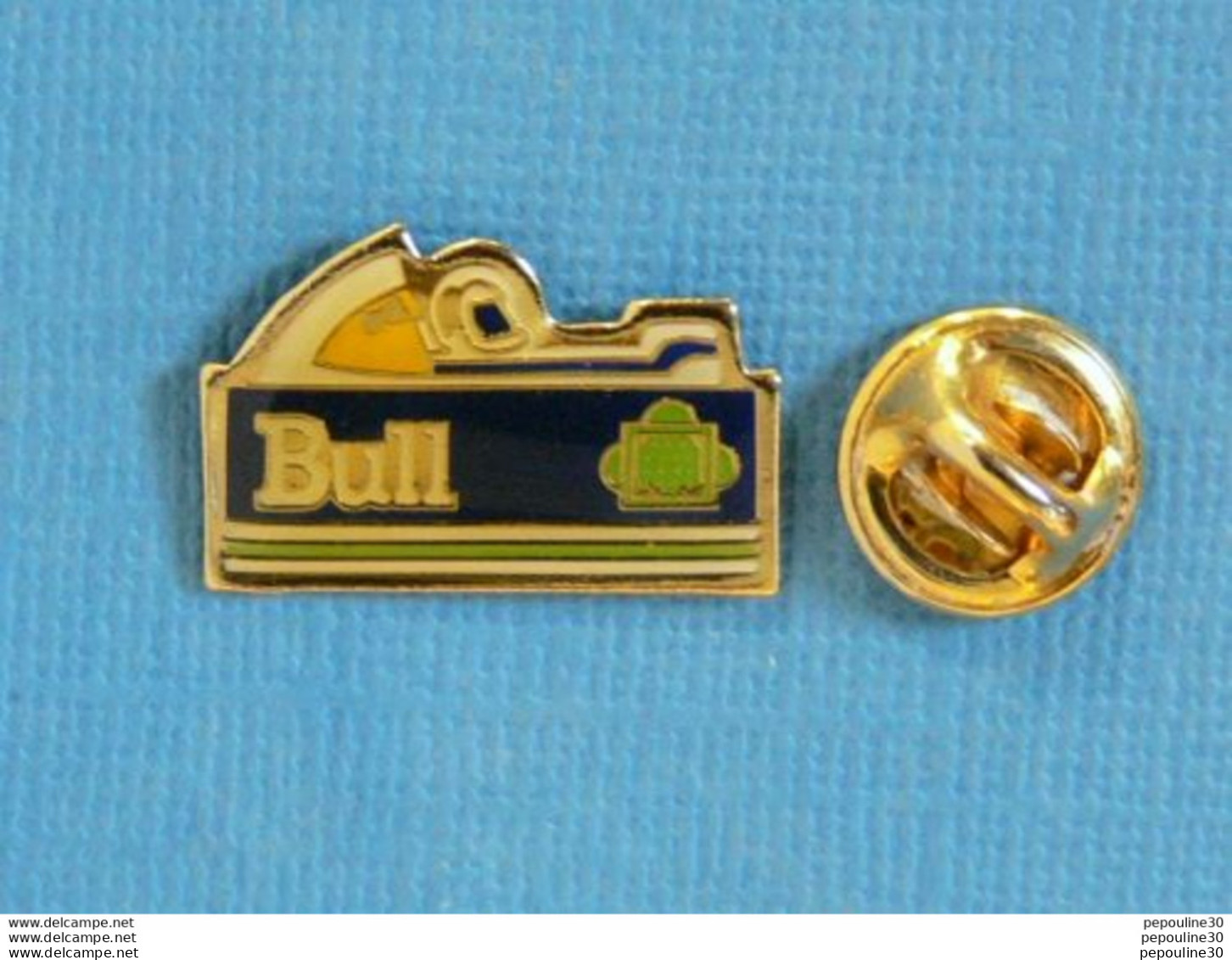 1 PIN'S //  ** BULL / PC INFORMATIQUE ** - Informatique