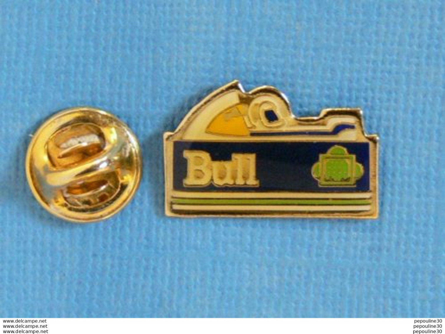1 PIN'S //  ** BULL / PC INFORMATIQUE ** - Informatique