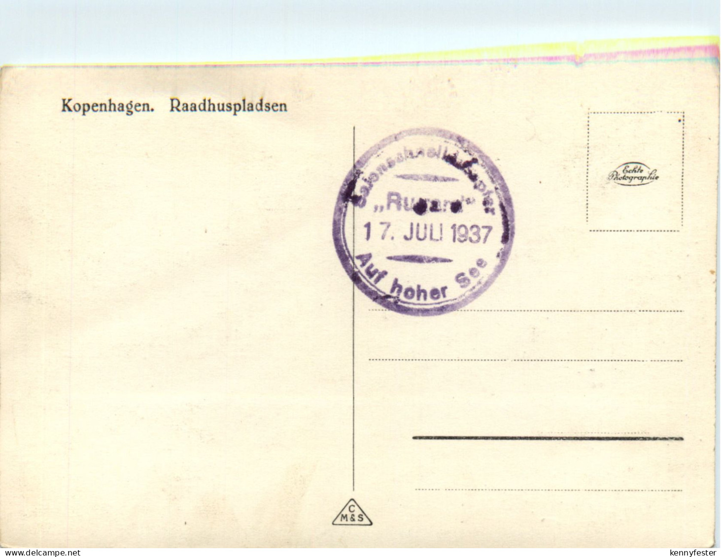 Kobenhavn - Raadhuspladsen - Dänemark