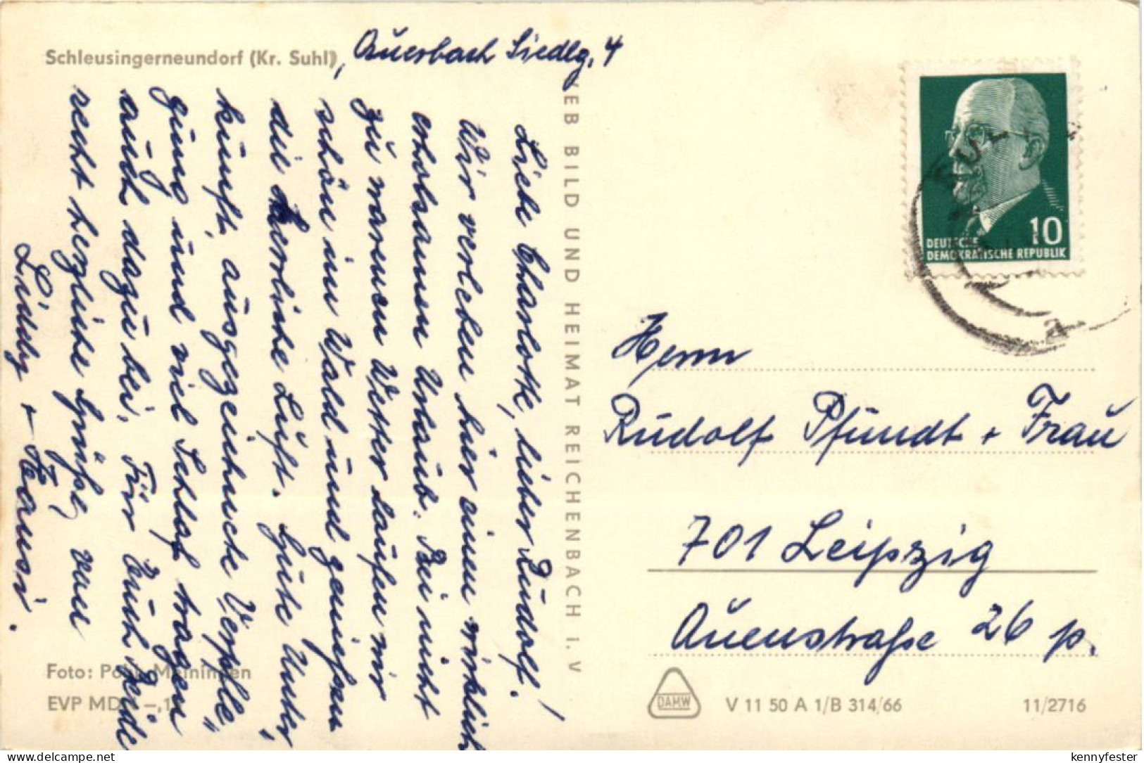 Schleusingerneundorf (Kr.Suhl) - Schleusingen