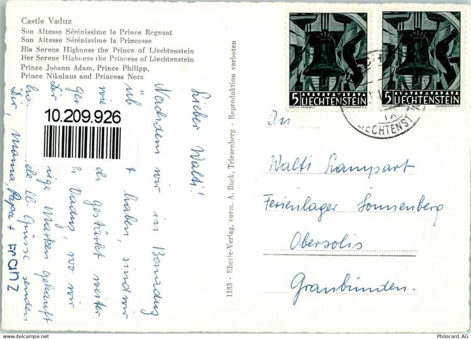Fürstenpaar Adel Liechtenstein - 10209926 - Liechtenstein