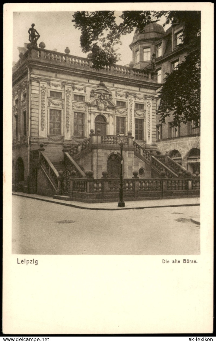 Ansichtskarte Leipzig Die Alte Börse. 1928 - Leipzig