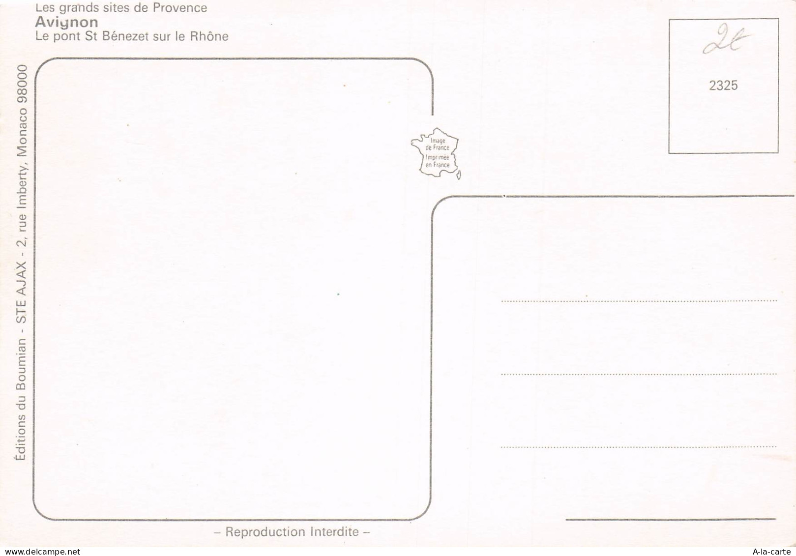 84 AVIGNON PONT SAINT BENEZET - Avignon