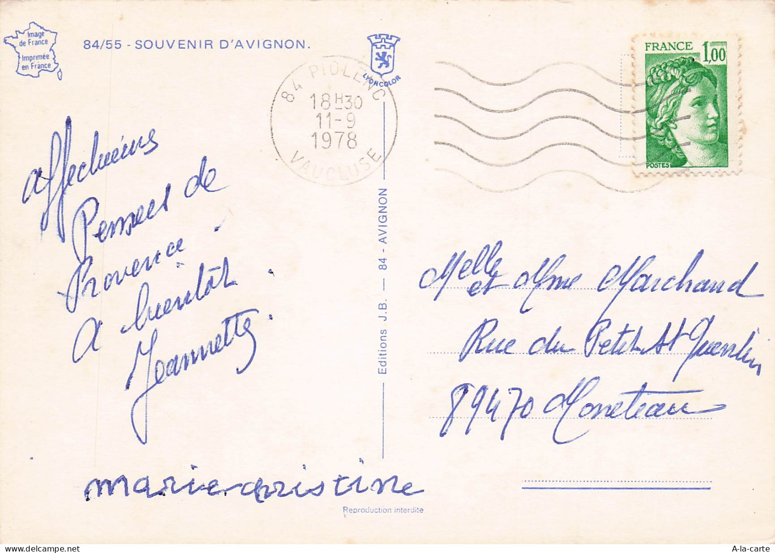 84 AVIGNON PALAIS DES PAPES - Avignon