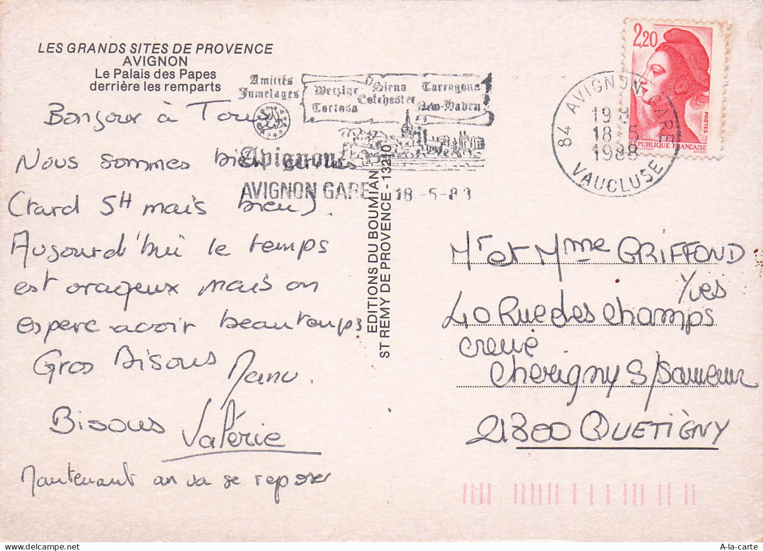 84 AVIGNON LE PALAIS DES PAPES - Avignon