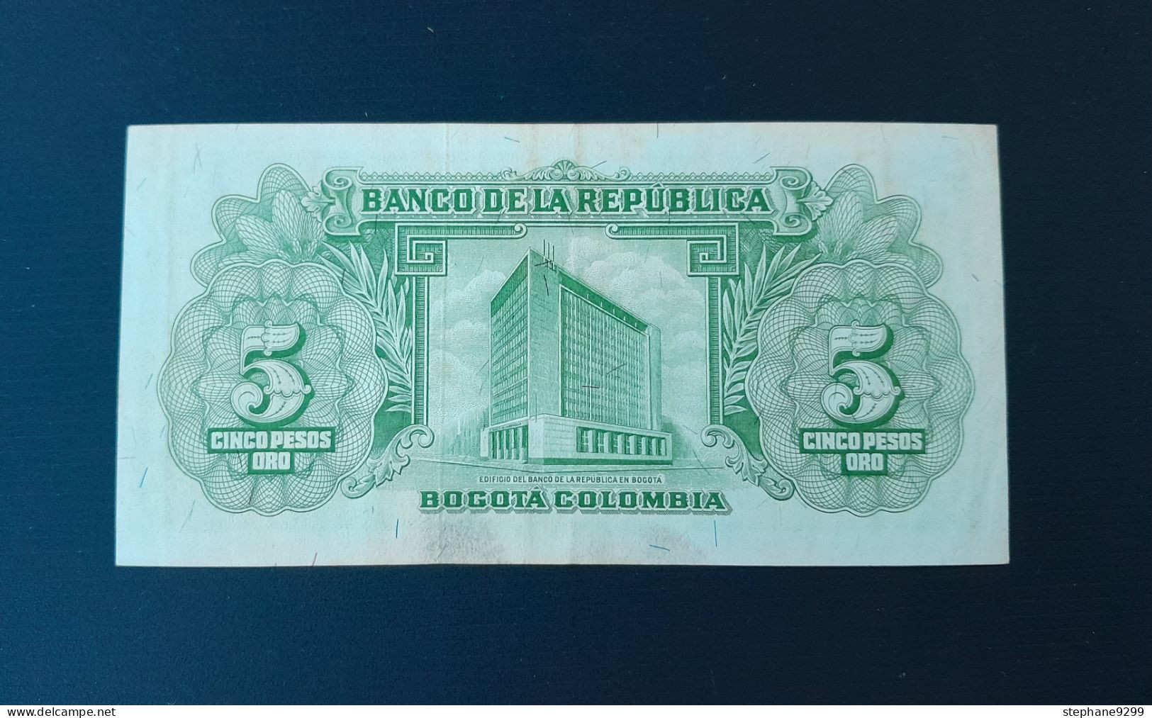 COLOMBIE 5 PESOS 1960 - Colombie