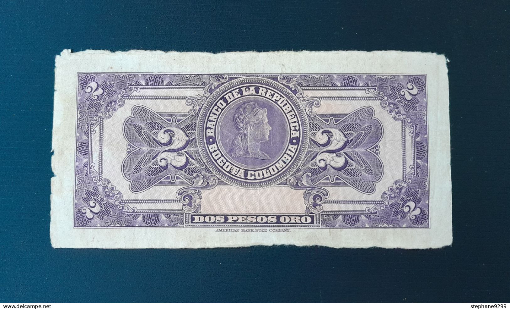 COLOMBIE 2 PESOS 1943 - Colombie