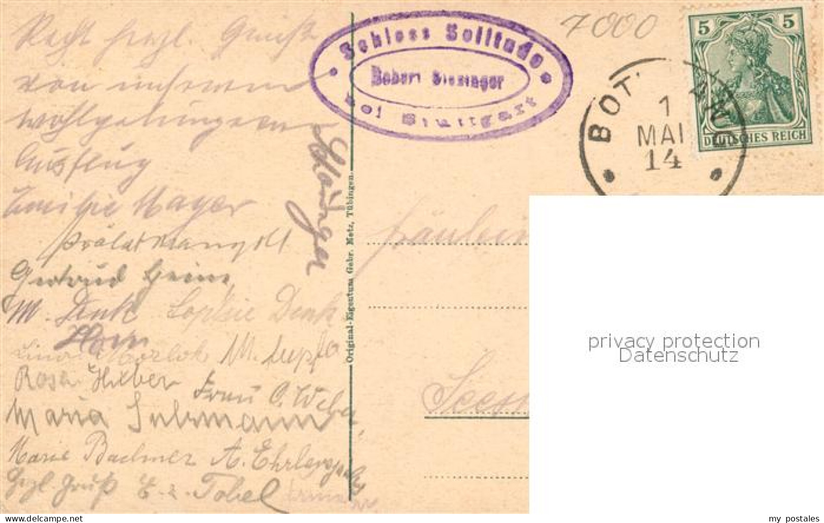 STUTTGART  CITY Schloss Solitude - Stuttgart