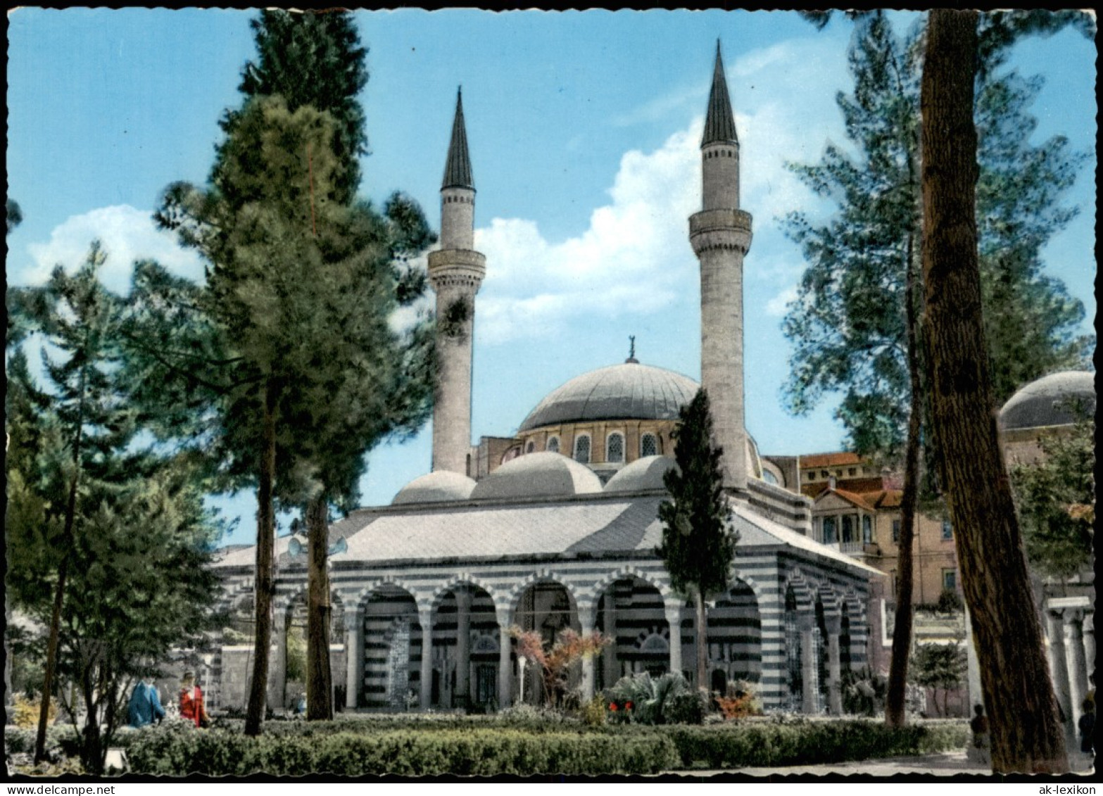 Postcard Damaskus دِمَشق‎ Mosquée Sultan Selim 1986 - Syrien