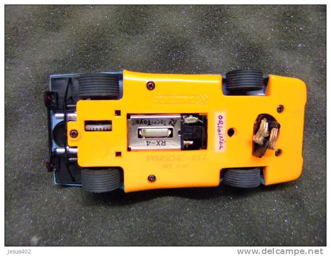 V SCALEXTRIC  PORSCHE 917 CON  MOTOR ALTAYA NUEVO SIN USAR - Road Racing Sets