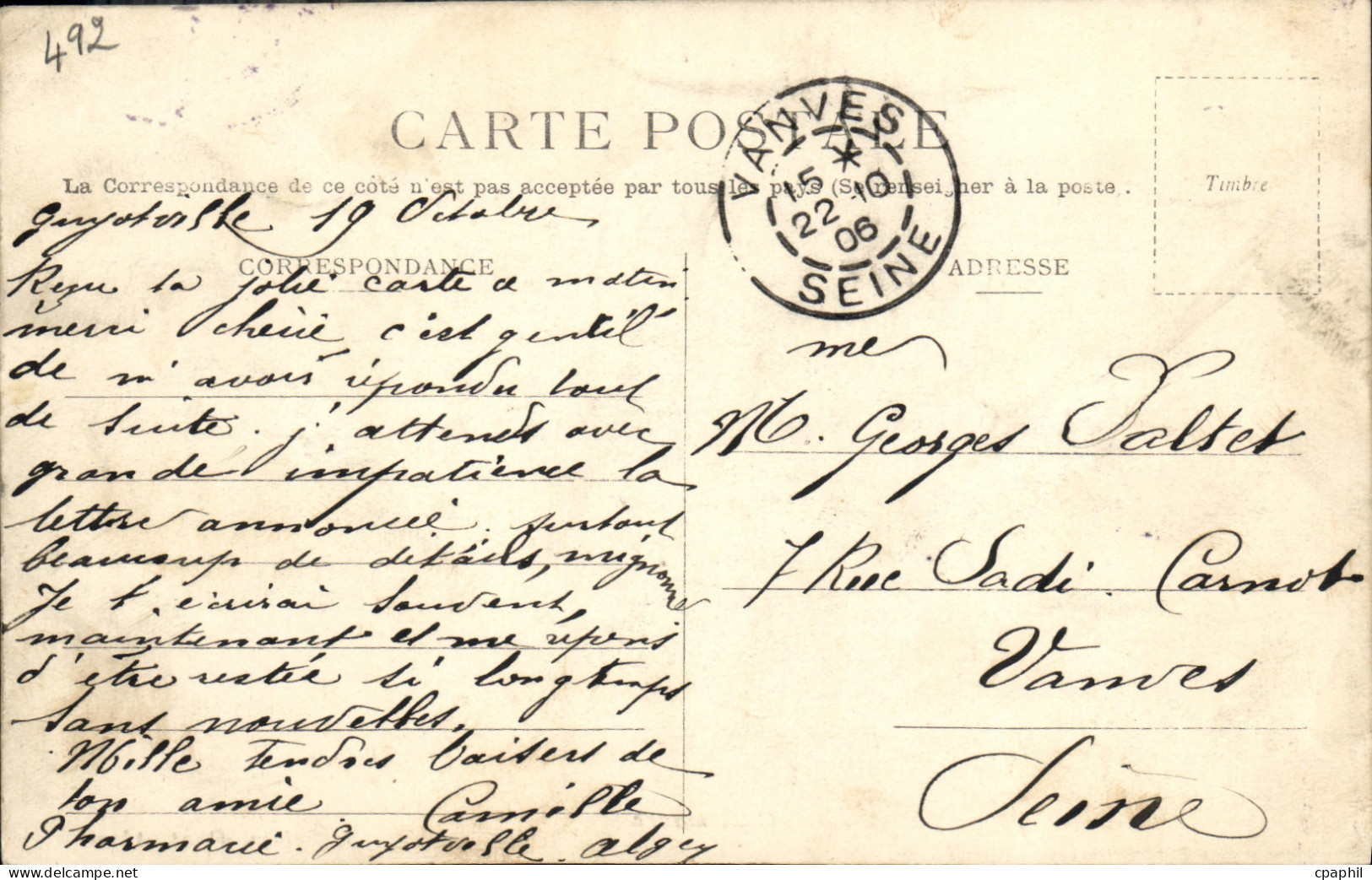 CPA Alger Cafe Maure - Szenen