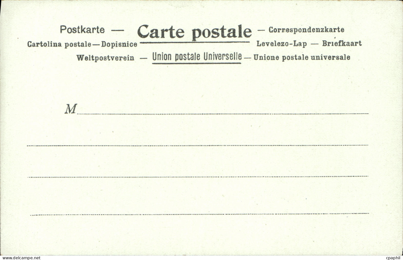 CPA La Poste En Suisse - Briefmarken (Abbildungen)