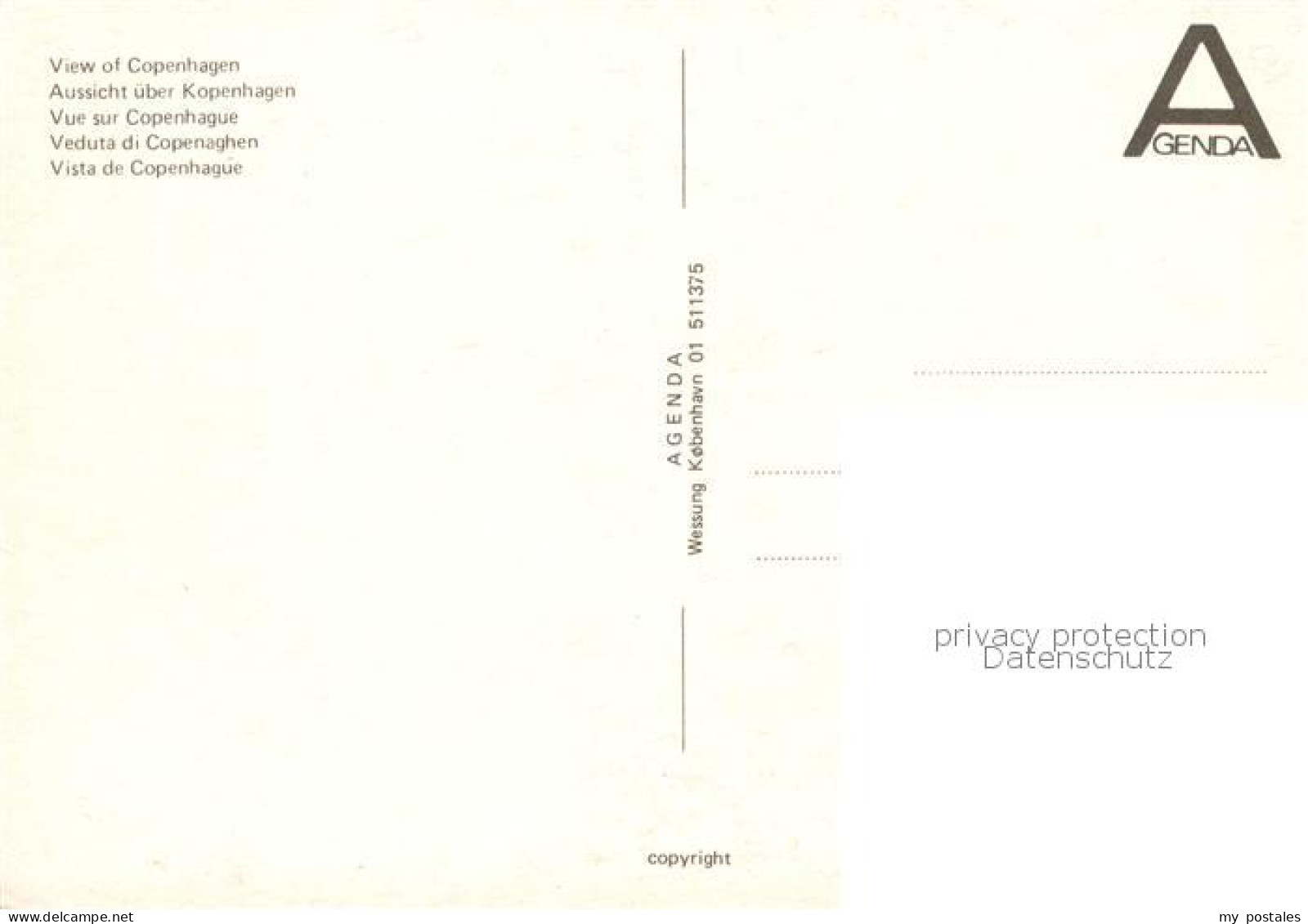 Copenhagen Kobenhavn DK Panorama - Dänemark