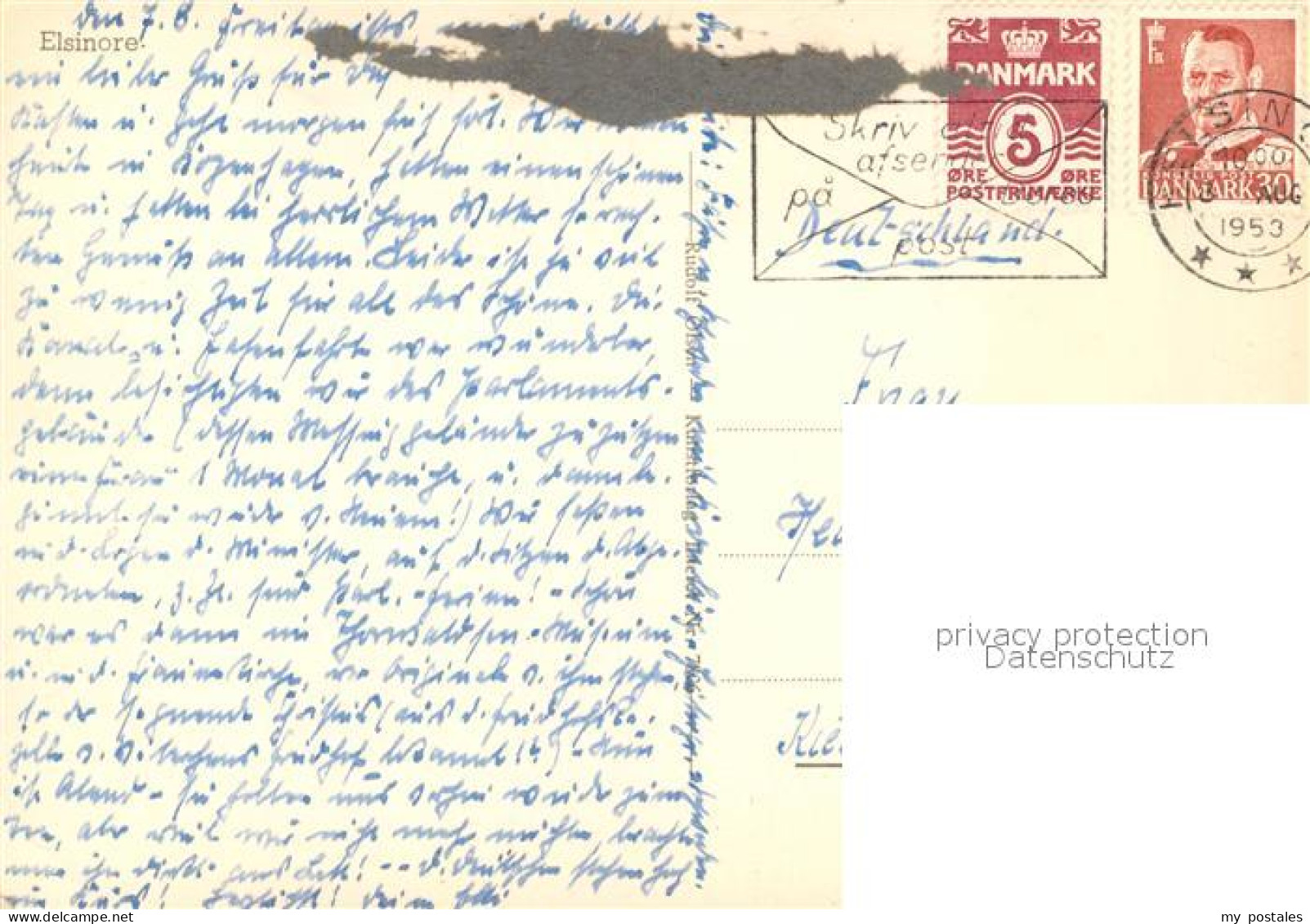 Helsingor Elsinore Hafen - Dänemark