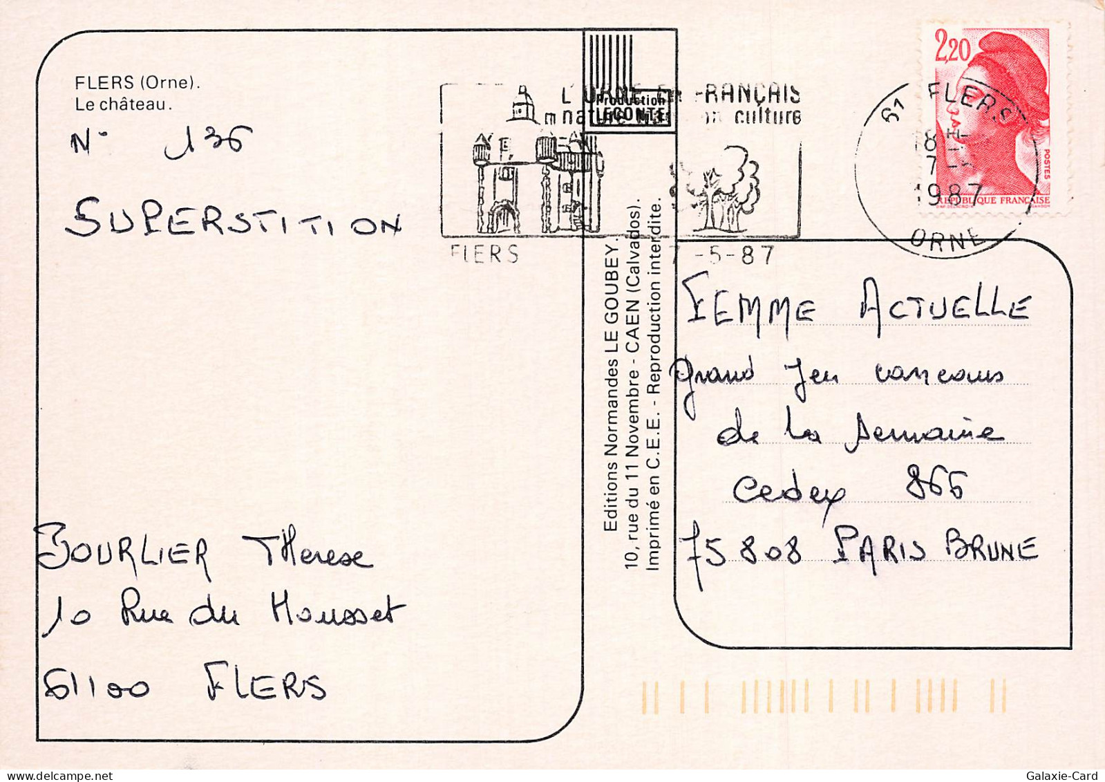 61 FLERS LE CHATEAU - Flers