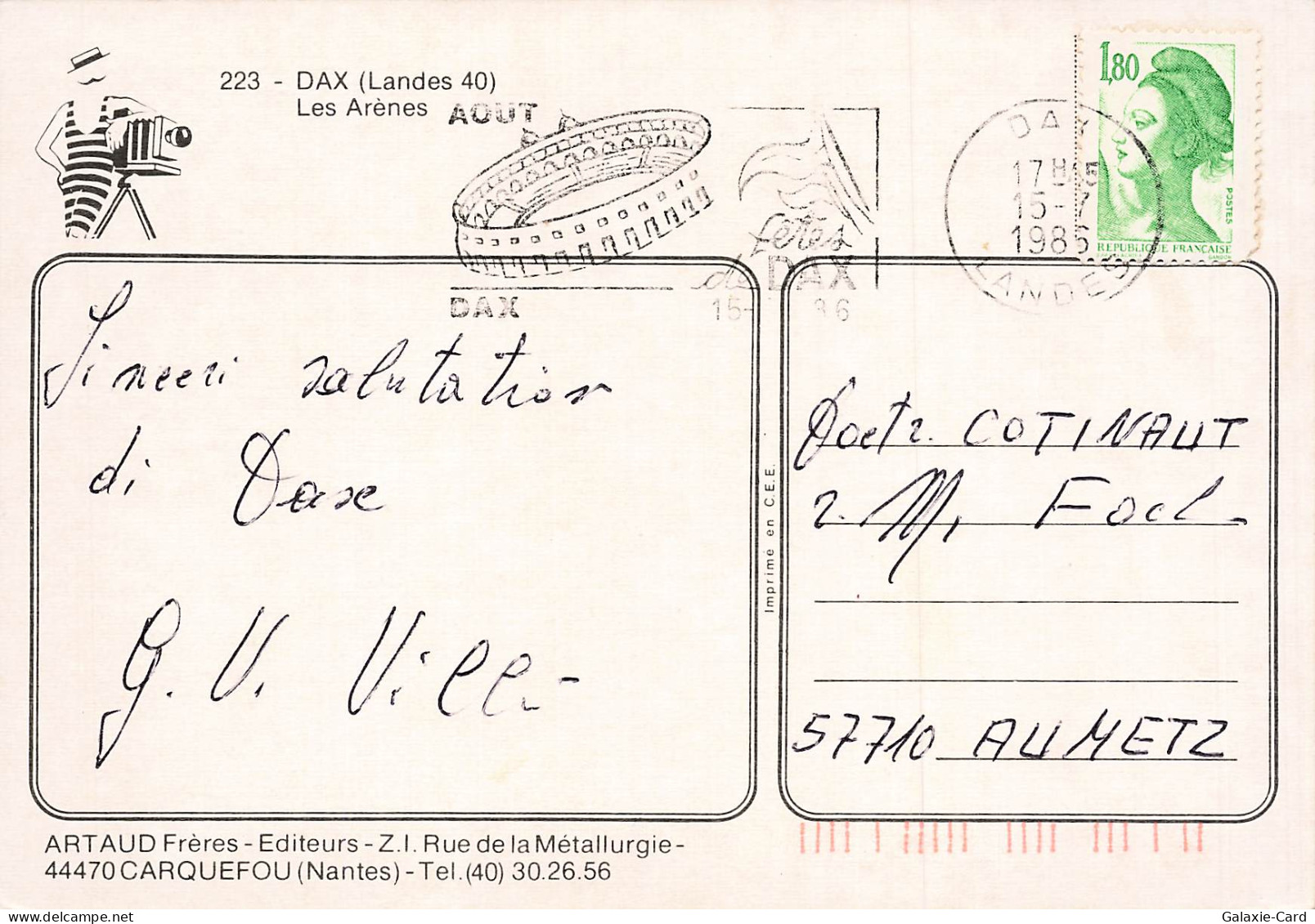 40 DAX LES ARENES - Dax