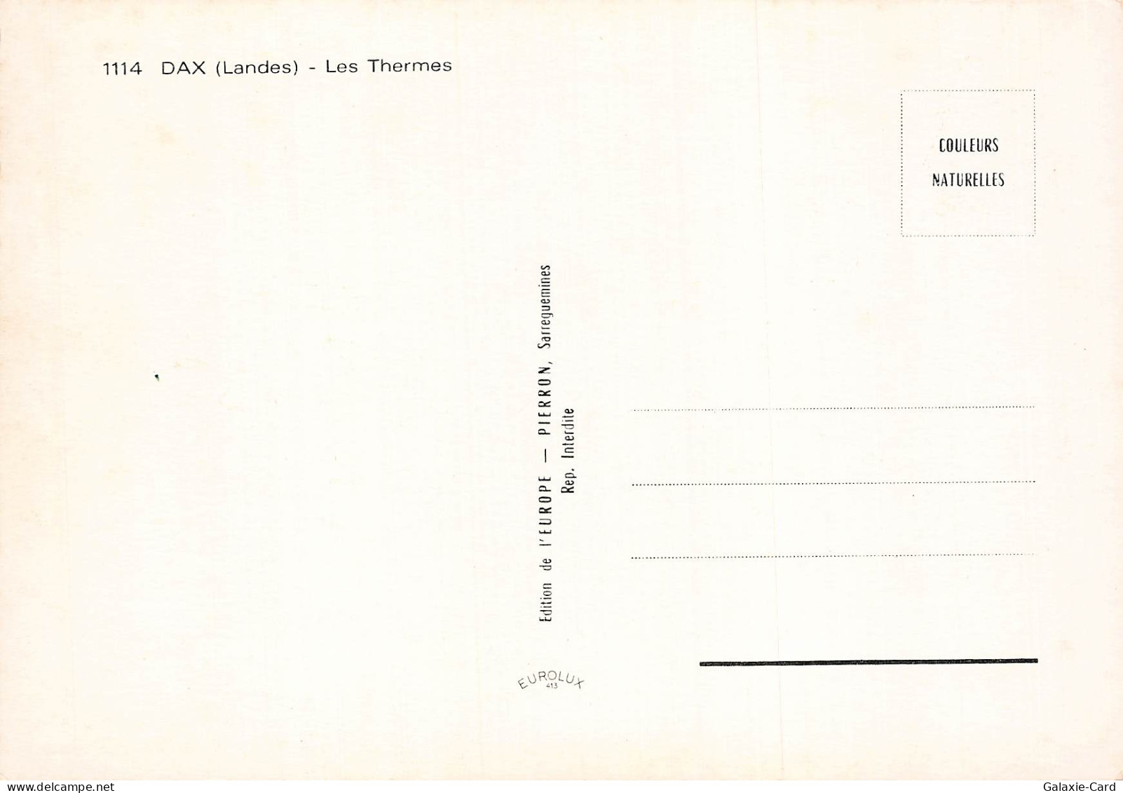 40 DAX LES THERMES - Dax