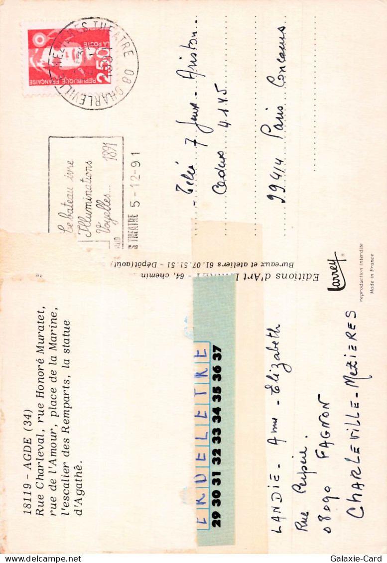 34 AGDE RUE CHARLEVAT - Agde