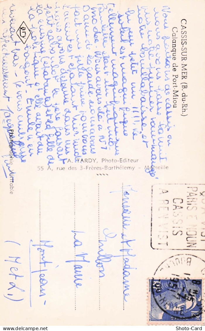 13 CASSIS CALANQUE DE PORT MIOU - Cassis