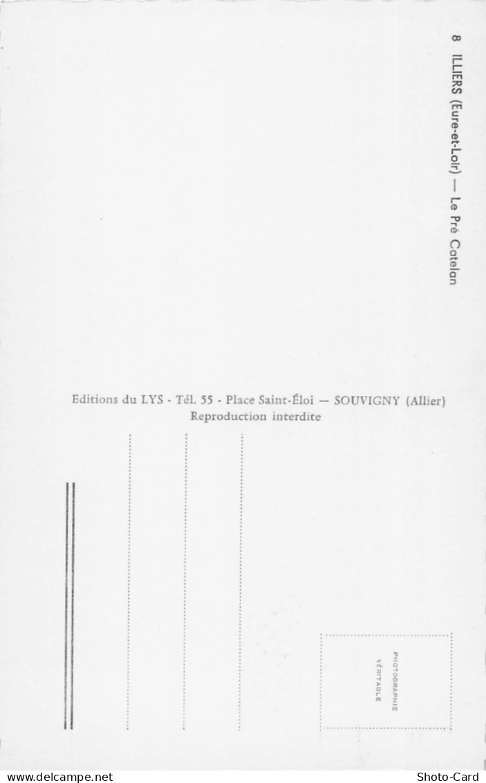 28 ILLIERS COMBRAY LE PRE CATELAN - Illiers-Combray