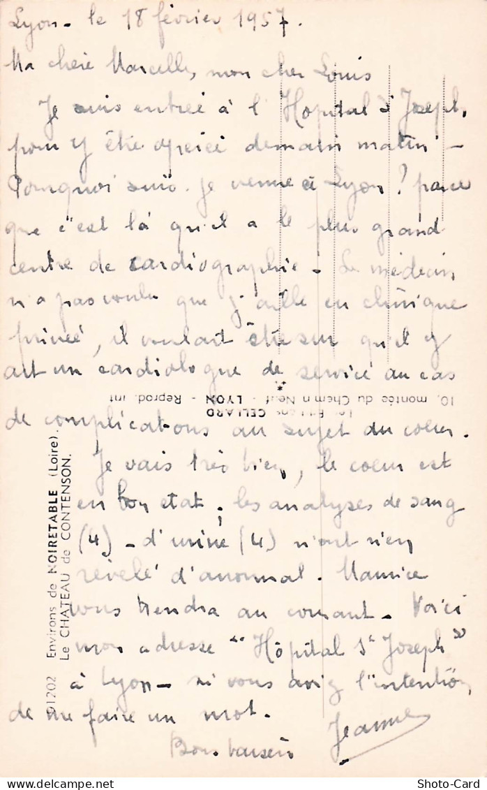 42 NOIRETABLE LE CHATEAU DE CONTENSON - Noiretable