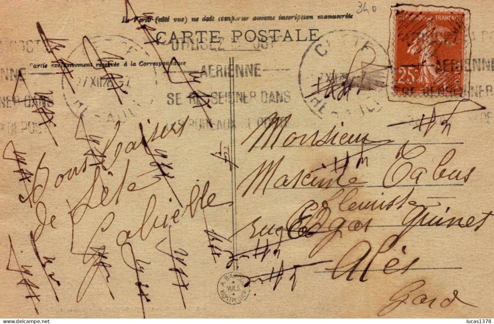 34 / CETTE / LE PLONGEON - Sete (Cette)