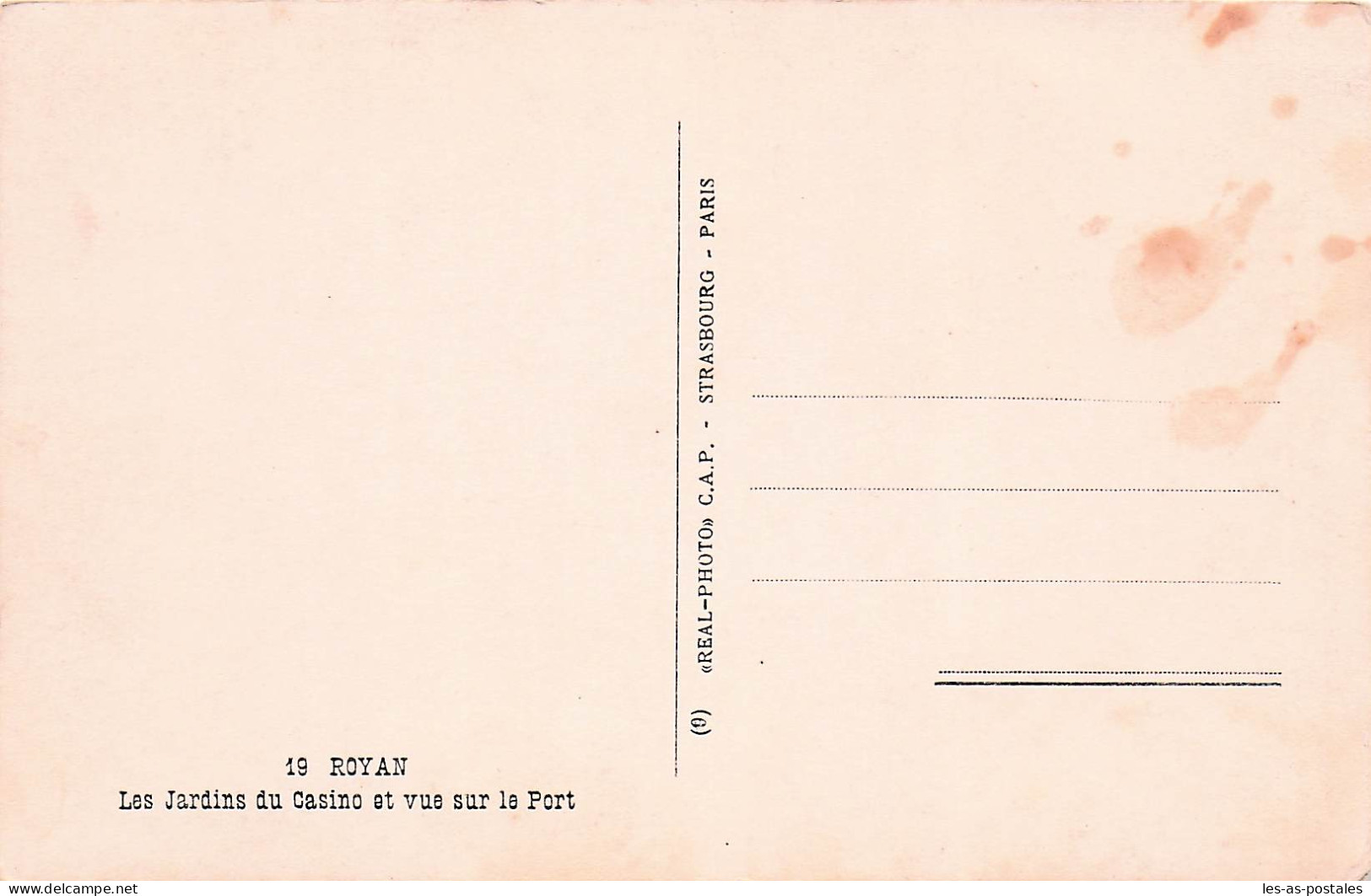 17 ROYAN LE CASINO - Royan