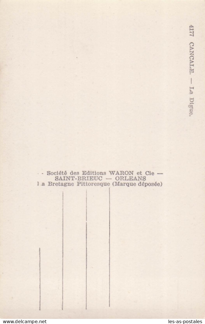 35 CANCALE LA DIGUE - Cancale