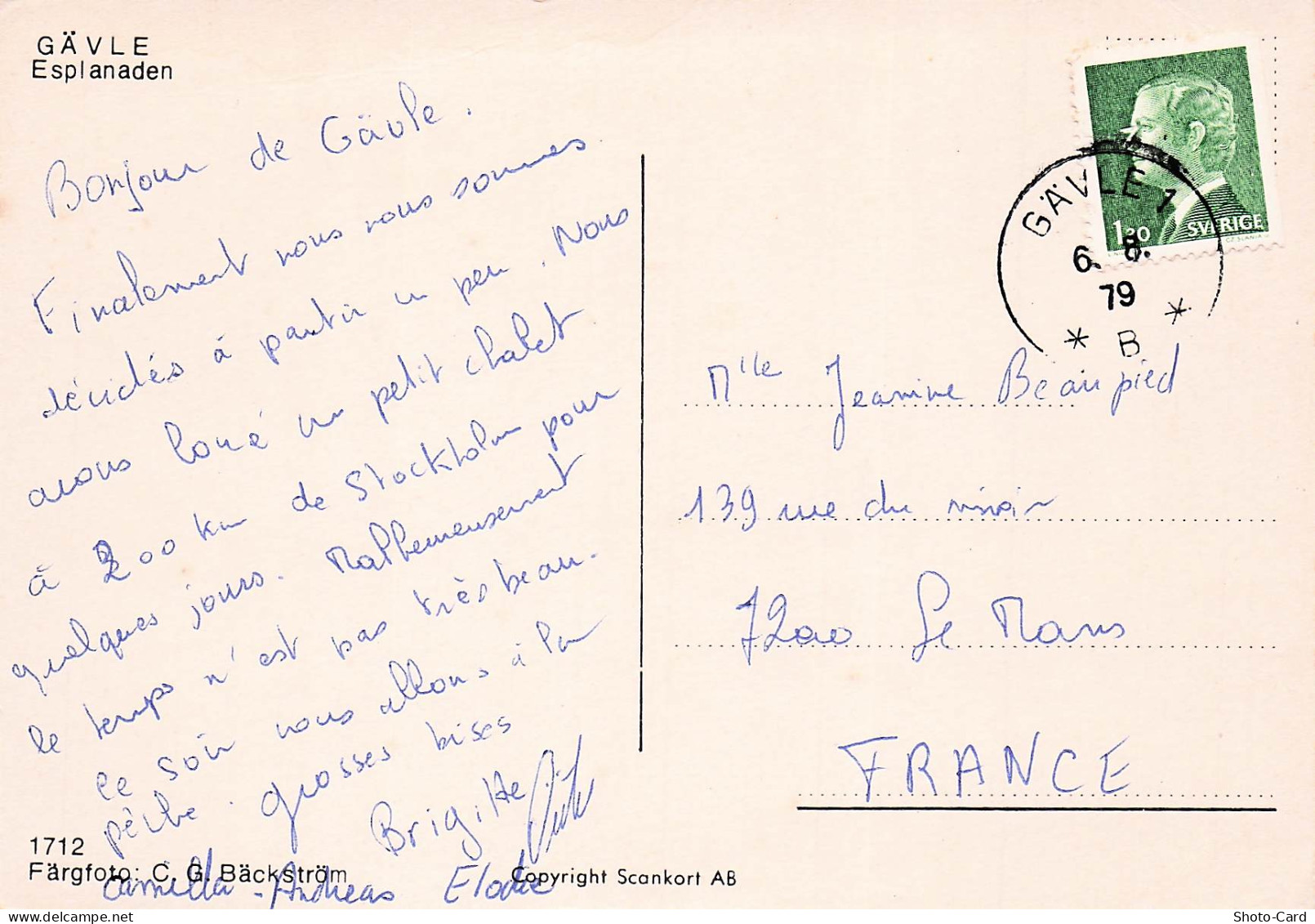 SUEDE GAEVLE ESPLANADEN - Schweden