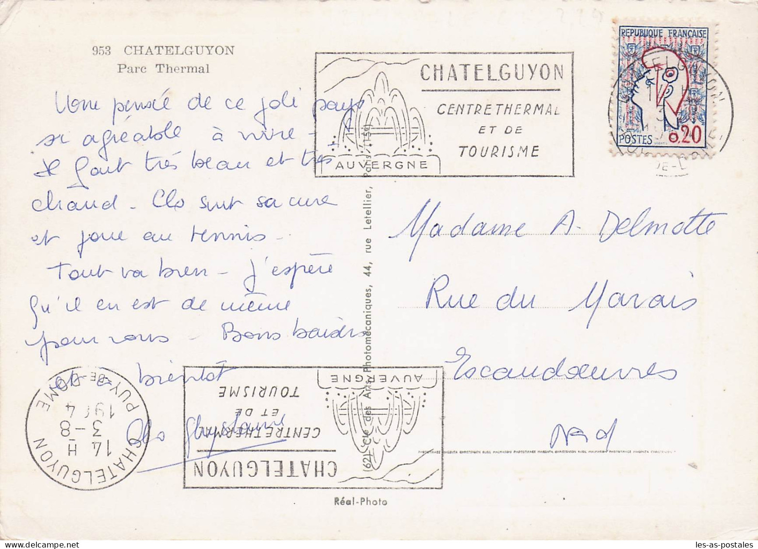 63 CHATELGUYON CENTRE THERMAL ET DE TOURISME - Châtel-Guyon