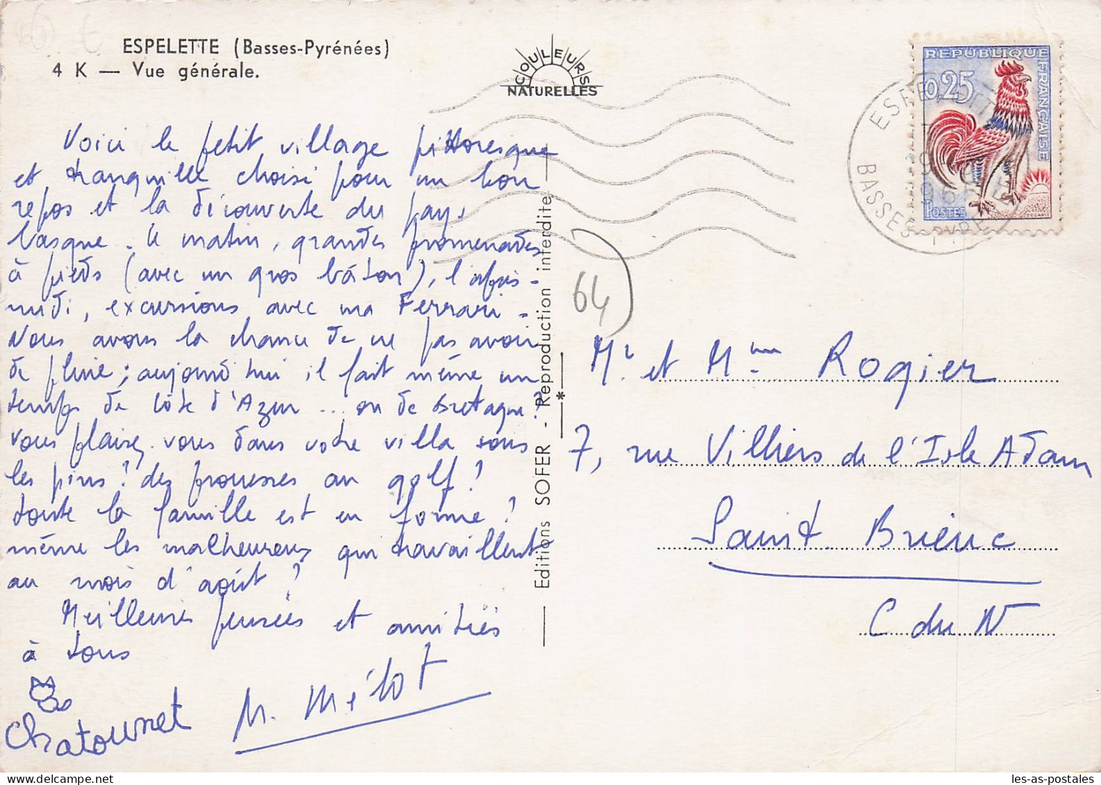 64 ESPELETTE VUE GENERALE - Espelette