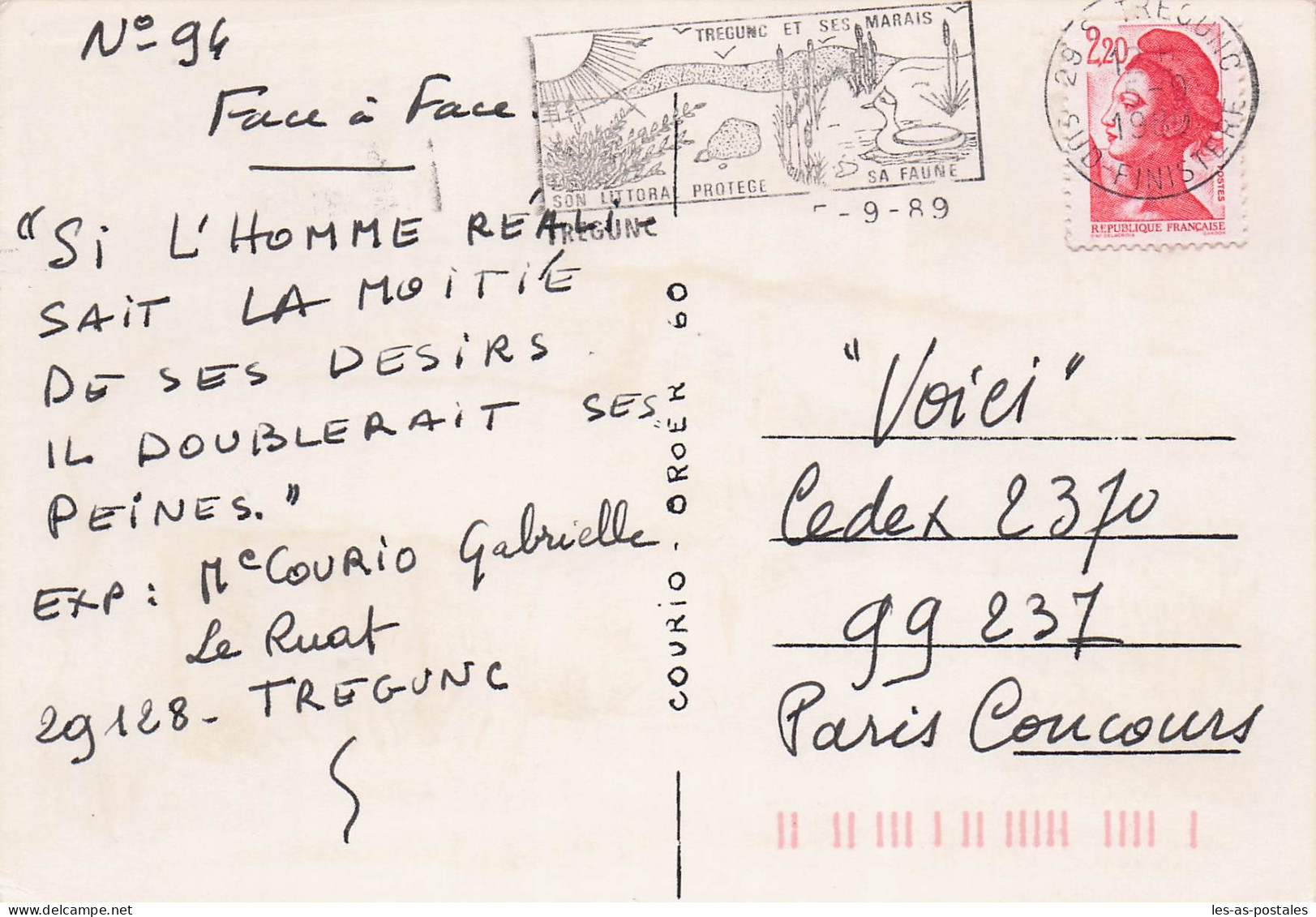 29 TREGUNC TREGUNC - Trégunc