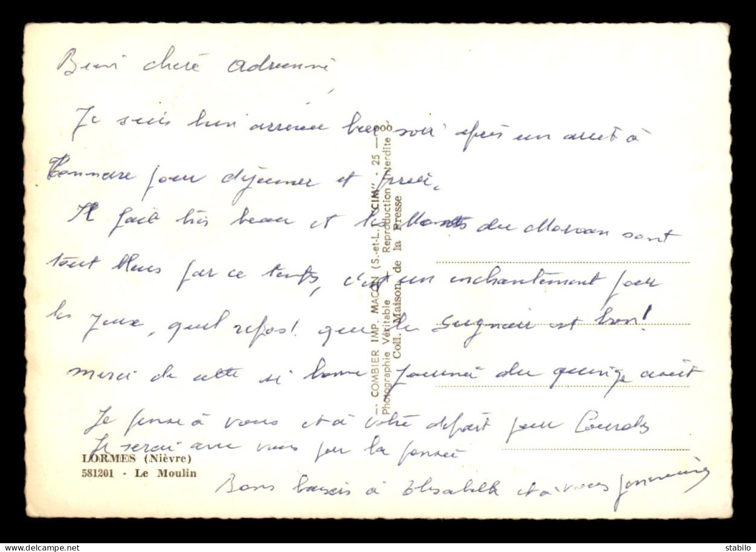 58 - LORMES - LE MOULIN A EAU - Lormes