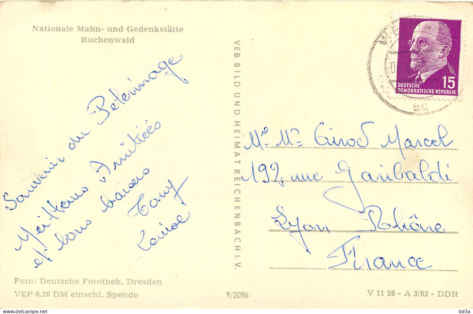 Allemagne  BUCHENWALD - Weimar