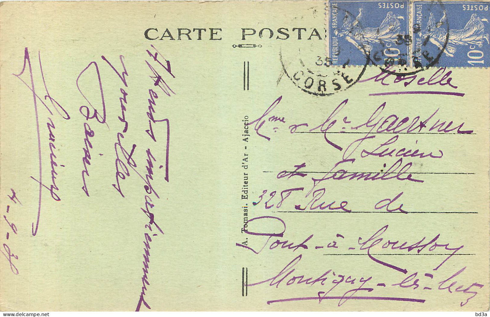 20 - CORSE - CORTE - LE CHATEAU - Corte