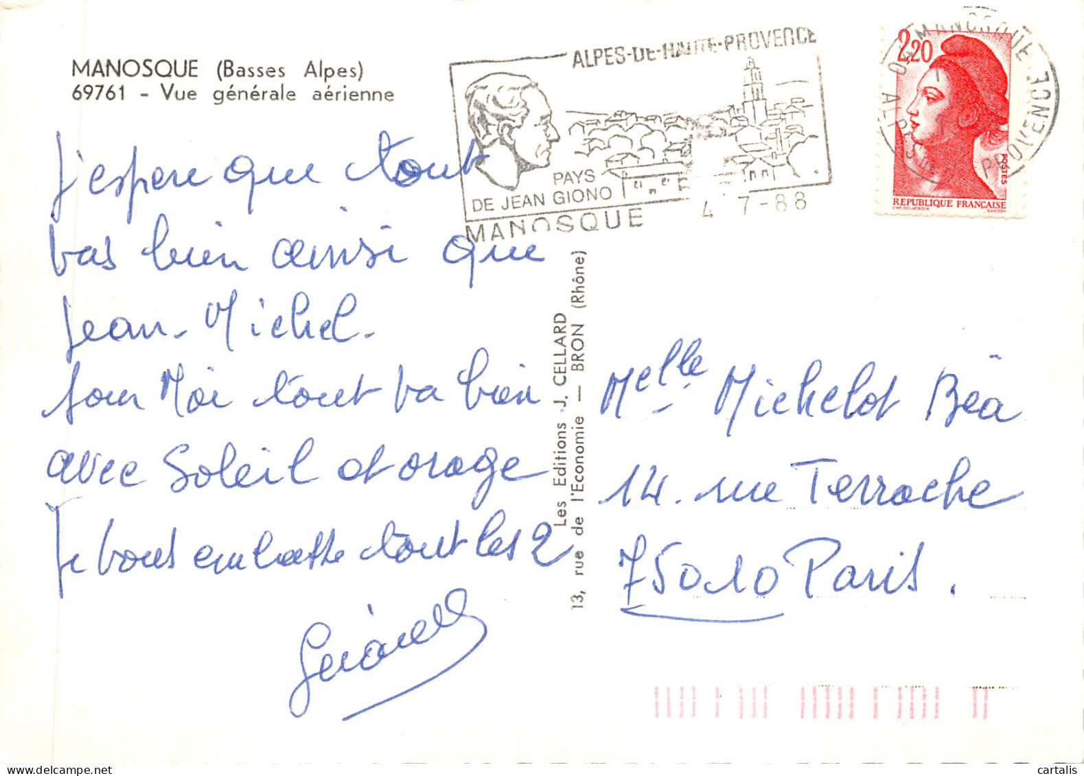 04-MANOSQUE-N 586-B/0313 - Manosque