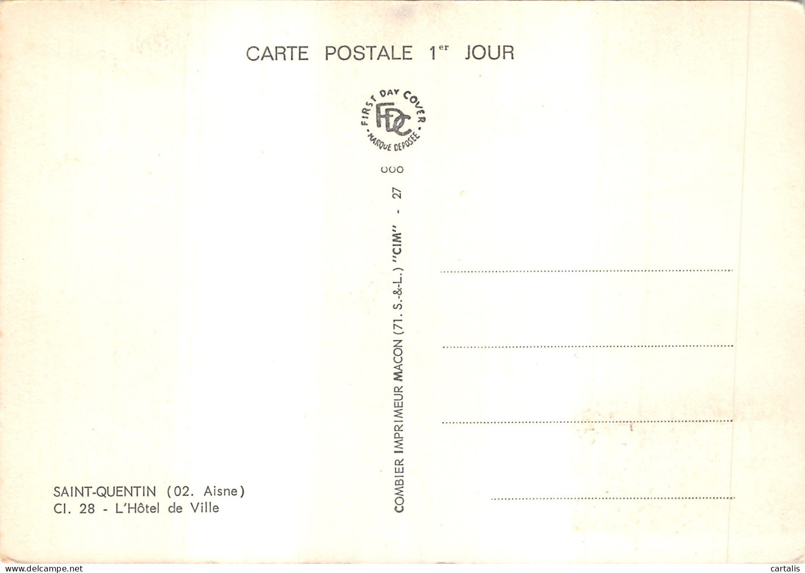 02-SAINT QUENTIN-N 586-B/0179 - Saint Quentin